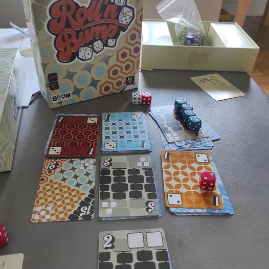 Roll n bump, jeu de dé